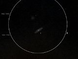 NGC 5560 en NGC 5566 (Vir) 14" - 200x