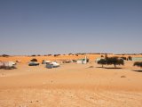 Langs de weg in Mauritanië