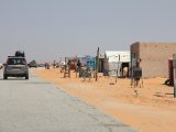 Langs de weg in Mauritanië