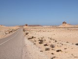 Landschap in Westelijke Sahara
