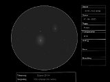 M 85 en NGC 4394 (Com) 20" - 165x