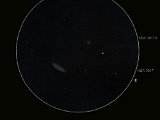 NGC 3917 en NGC 3917A (UMa) 14" - 100x