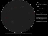NGC 4261 groep (Vir) 16" - 150x