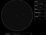 NGC 7619, 7623, 7629 en 7611 (Peg) 16" - 130x